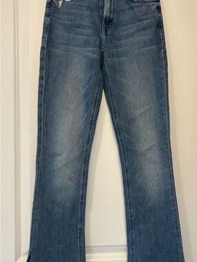 MOTHER Bootcut Jeans in Vintage Blue Wash